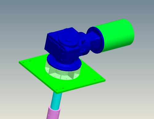 Butée et multiplicateur micro centrale hydroélectrique